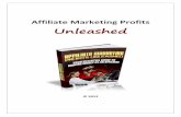 “Affiliate Marketing Profits Unleashed”infositelinks.com/Free/2012/05/Affiliate Marketing...Affiliate Marketing Profits Unleashed 6 Yes, some products pay you 100% commission –