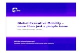 Global Executive Mobility – more than just a people issue · Global Executive Mobility – more than just a people issue Allan Drake-Brockman, Partner WIN: What in-house lawyers