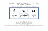 Central Region TAFCE 2016 Planner - University of Tennessee › Putnam › Documents... · CENTRAL REGION TAFCE . 2019 PLANNER . FOR COUNTY COUNCILS . 12-Month Calendar 2019 Programs