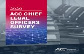 ACC CHIEF LEGAL OFFICERS SURVEY ACC Chief Leg… · ONE-THIRD ANTICIPATE OUTSOURCING MORE WORK TO LAW FIRMS NEXT YEAR. ... NO YES 37.9% 57.3% PERCENTAGE “YES ... insurance, or trade.