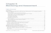 Chapter 6: Monitoring and Assessment€¦ · 6-3 BASIN PLAN – SEPTEMBER 11, 2014 MONITORING AND ASSESSMENT . Introduction . Monitoring and assessment are essential to the success