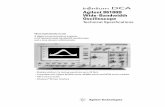 Agilent 86100B Wide-Bandwidth Oscilloscope · For basic oscilloscope operation there is easy front panel access with that familiar analog-look and feel. A Windows®-based system lets