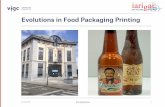 Evolutions in Food Packaging Printing...2015/11/01  · Design for Food: optimized inking for packaging Web to Print: solutions for graphic companie PDF/X-4: implementation of new