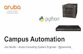 5. Aruba Airheads Tech Update 15 feb 2018 - Campus Automation · the features or data of an operating system, application, or other service.” ... •Aruba are building an ecosystem