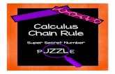 SSN Calculus Chain Rule - MR. SOLIS' WEEBLYtajimasolis.weebly.com/.../calculussupersecretnumberpuzzlechainrul… · CHAIN RULE EDITION Find the answer to each question. Write your