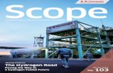 Kawasaki continues to achieve new heights in technology. · No.103 Scope Kawasaki Heavy Industries Quarterly Newsletter 02 Scope 103 Contents 2 8 10 12 14 Special Feature The Hydrogen