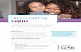 Understanding Lupus - PDF/NRCL... · Lupus is a chronic (long-term) disease that can cause inflammation (swelling) and pain in any part of your body. It’s an autoimmune disease,