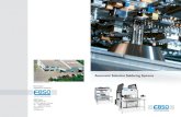 Automatic Selective Soldering Systems...soldering parts. To automate this process the answer is selective soldering. EBSO already had machines like SPA 300-F and 400-F developed in