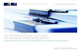 ALTERNATIVE LEGAL SERVICE PROVIDERS - 2Civility · long-standing service model offered by law firms to their clients. Traditionally, clients looked to their law firms to provide ...
