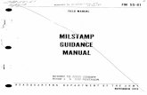 MILSTAMP GUIDANCE MANUAL - BITS...FM 55-61 FIELD MANUAL) HEADQUARTERS f DEPARTMENT OF THE ARMY No. 55-61 ) WASHINGTON, D. C., 30 November 1973 MILSTAMP GUIDANCE MANUAL CHAPTER l. 2.