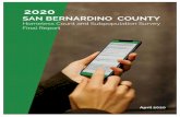 San Bernardino County 2020 Homeless Count and ...wp.sbcounty.gov › dbh › sbchp › wp-content › uploads › sites › 2 › 202… · San Bernardino County 2020 Homeless Count