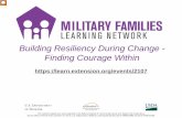Building Resiliency During Change - Finding Courage Within · Building Resiliency During Change - Finding Courage Within .  . Coral