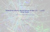 Search for Heavy Resonances in the beta Final State - ATLAS Final Presentation · 2018-09-05 · Final State ATLAS Final Presentation Savannah King 2 August 2018. 2 The Standard Model
