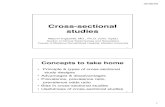 Cross sectional study 2015 - Mahidol University€¦ · Descriptive cross-sectional study Analytic cross-sectional study Repeated cross-sectional study 7 Descriptive Collected number