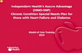 Independent Health’s Assure Advantage (HMO-SNP) Chronic ......• The name of the plan is Independent Health’s Assure Advantage (HMO-SNP) • The goal of this plan is to administer