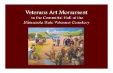 Veterans Art Monument - WordPress.com › 2013 › 04 › vets-art-pp-2017.pdf · The Veterans Art Monument was commissioned by the Minnesota State Veterans Memorial Association and