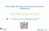 The EUA Energy and Environment Platform · An “Action Agenda” for European Universities •Action Agenda for European Universities •Input from 100+ energy experts •Enable
