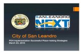 City of San Leandro - Metropolitan Transportation Commission · Downtown San Leandro Transit-Oriented Development Strategy Legend Residential Neighborhood Public/ Institutional Multi-Use