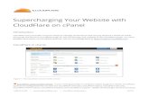 Supercharging Your Website with CloudFlare on cPanel › media › downloads › CloudFlare... · 2020-06-06 · management section. Website A records are not available for use on