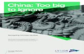 China: Too big to ignore - Lyxor ETF · China: too big to ignore Despite being the second biggest market in the world and one of the fastest growing economies, foreign investment