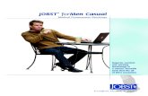 JOBST forMen Casual - Harling Direct...JOBST® forMen Casual Medical Compression Stockings Please refer to the product label and/or package insert for full instructions on the safe