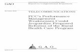 GAO-11-27 Telecommunications: FCC's Performance Management Weaknesses Could Jeopardize ... · 2020-06-14 · Report to Congressional Requesters November 2010 TELECOMMUNICATIONS FCC’s