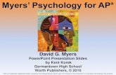 Myers’ Psychology for AP*tplummer-appsych.weebly.com/uploads/5/3/3/2/... · Myers’ Psychology for AP* David G. Myers *AP is a trademark registered and/or owned by the College