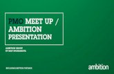 PMO MEET UP / AMBITIONfiles.meetup.com › 13039522 › Ambition PMO Meet Up_Nov16.pdfUpcoming Scrum Master roles requiring proven Scrum master experience . Commerce Industry and Government