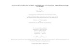 Hardware-based Parallel Simulation of Flexible ...€¦ · Hardware-based Parallel Simulation of Flexible Manufacturing Systems by Dong Xu Dissertation submitted to the Faculty of
