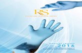 annual report 2016 › 1.0.0 › corporate-announcements › K5IEZRP1B… · 2016 annual report 2016 Leader in the Manufacturing of Cleanroom and Healthcare Gloves North America Europe