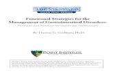 Functional Strategies for the Management of ... · Functional Strategies for the Management of Gastrointestinal Disorders: Principles and Protocols for Healthcare Professionals The