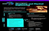 Master’s Programme Chemistry and Physical Engineering · Engineering (Master’s Programme) Chemistry and Physical Engineering SepOct Jul Sep Jul Dec April Sep 3RDyear 4THyear 5THyear