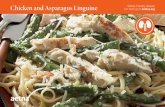 Chicken and Asparagus Linguine For more go to …...From her book “Creative Kidney Cooking for the Whole Family” Chicken and Asparagus Linguine Serves 4, 1 cup per serving 6 oz.