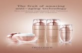 The fruit of amazing anti-aging technology€¦ · The fruit of amazing anti-aging technology Skin revolution experienced with Celluence ACANTHO-HF Collection. ... aging solution