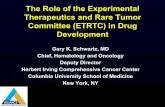 The Role of the Experimental Therapeutics and Rare Tumor ...... · The Problem with Rare Cancers l Small populations l Heterogeneity between and within diseases l Complex biology