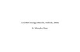 Ecosystem ecology: Theories, methods, lenses Dr. Whendee ... · Ecosystem Ecology: the study of organisms, the abiotic environment, and their interactions in a defined area where