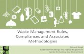 Waste Management Rules, Compliances and Associated ...cdn.cseindia.org › ...Waste-management...compliances.pdfChallenges • Weak estimations: average 200-600g of municipal waste