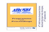 Programme Proceedings - UKMi · 26 10. Paul Lewin, ‘MiLinks’: Easy Access Shortcuts to Online Resources 27 11. Sheila Noble, YCC Scotland/NES ADR Interactive eLearning Modules