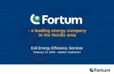Evli Energy Efficiency Seminar - fortum.com2 capture system to be ... World Coal Institute - coal facts 2005 and BP Statistical Review of Worl d Energy 7/2006 • Abundance of reserves