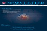 NEWS LETTER › pdf › News_Letter_2017.pdf · News Letter 1 From The Desk of Honorary General Secretary Cardiological Society of India & Organising Secretary, 69th Annual Conference