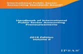 International Public Sector Accounting Standards Board · 2020-02-18 · professional accountancy organizations, and speaking out on public interest issues. International Public Sector