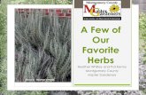 A Few of Our Favorite Herbs - University Of Maryland › sites › extension.umd.edu...The Complete Book of Herbs & Spices. Reader’s Digest/Pleasantville, NY, 1993 Michalak, Patricia