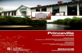 Princeville - NCGrowth › wp-content › uploads › 2015 › ... · PRINCEVILLE CUSTOMER PROFILE 1 Summary The following customer profile was developed through a content analysis