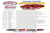 ISCA 2018-2019 Event Schedule Final · Show Committee (708) 361-2665 ISCA Championship Finals Presented by Summit Racing Equipment 53rd Annual Summit Racing Equipment I-X Piston Powered