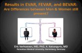 Are Differences between Men & Women still present? · Results in EVAR, FEVAR, and BEVAR: Are Differences between Men & Women still present? Eric Verhoeven, MD, PhD, A. Katsargyris,