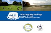 Information Packagemybbmc.org/...Classic-Registration-Package-2017-2.pdf · The BBMC Golf Classic is an excellent event to showcase your brand/company. Enclosed, please find details