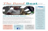 Band Beat Newsletter November€¦ · The updated members schedule is now available online and in this edition of The Band Beat. The ﬁ rst week of November we will welcome the Bay