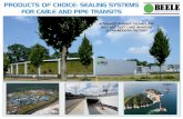 PRODUCTS OF CHOICE: SEALING SYSTEMS FOR CABLE AND … › images › PDF › brochure_construction.pdf · PRODUCTS OF CHOICE: SEALING SYSTEMS FOR CABLE AND PIPE TRANSITS ADVANCED