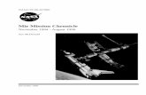 Mir Mission Chronicle - NASA · 2003-09-17 · This document chronicles dockings, module additions, configuration changes, and major events of Mir Principal Expeditions 17 through