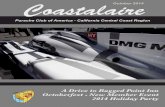 Coastalaire October 2014 Porsche Club of America ... › wp-content › uploads › sites › 8 › 2014 › 09 › 10-OCT-2014.pdfCoastalaire is the official monthly publication of